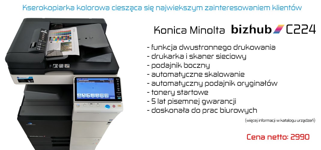tania kolorowa kserokopiarka biurowa